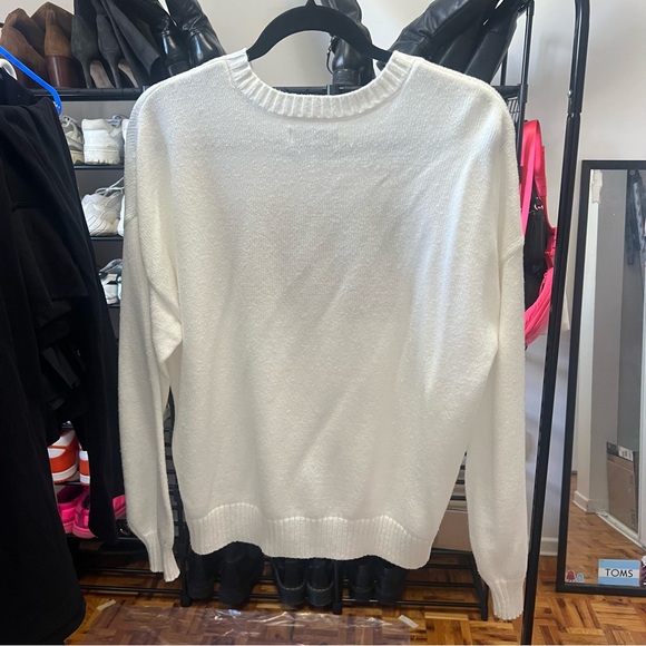 HOLLISTER Comfy Cloud American Flag Graphic Crew Sweater - Picture 2 of 3